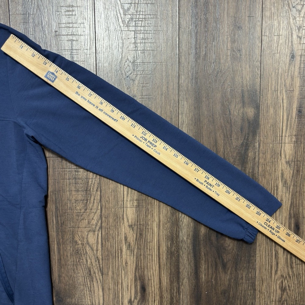 Travis Mathew Valley View Full Zip Jacket Mens Small Navy Blue Performance Golf - Picture 5 of 8